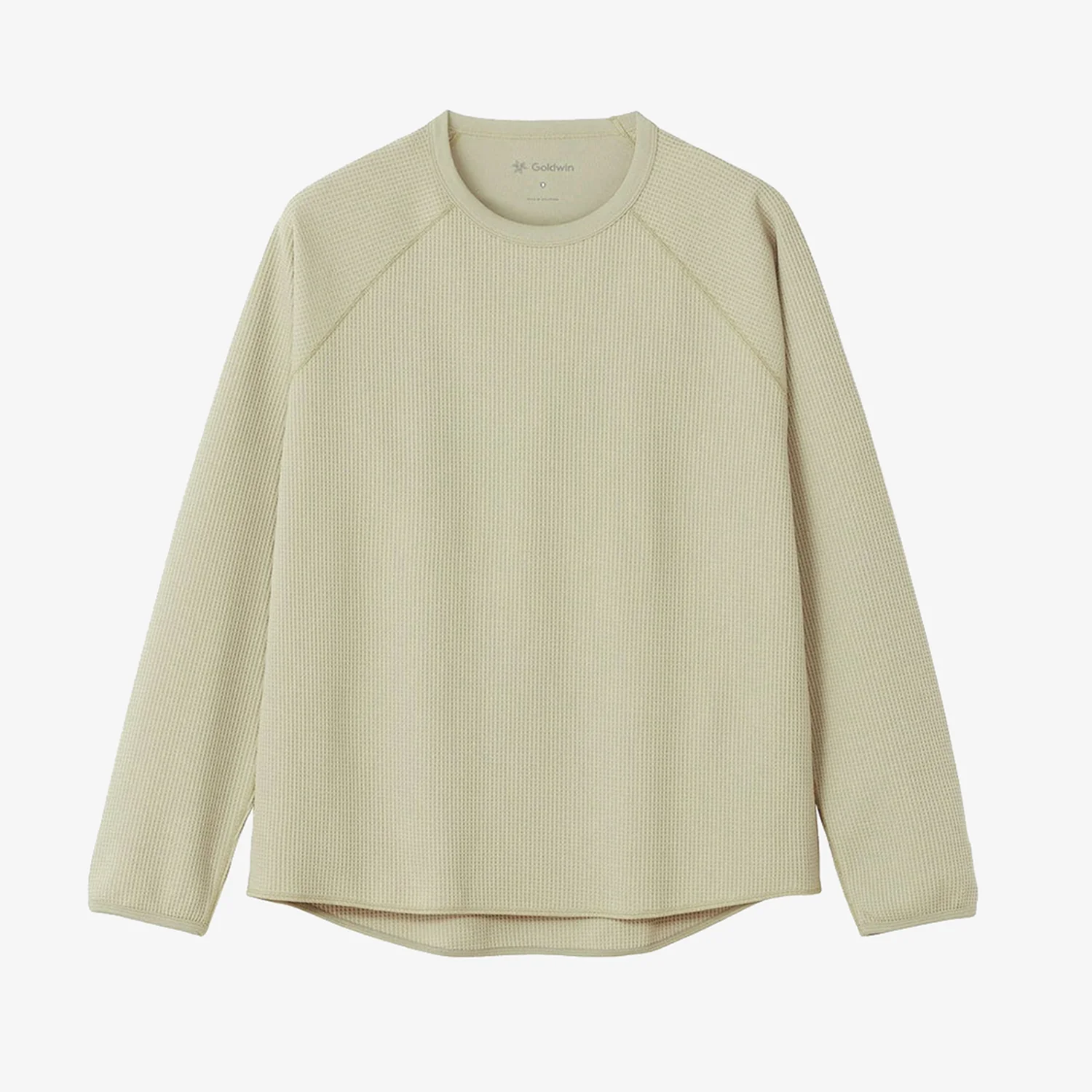 Goldwin Men's WF Light L/S T-shirt "Oak Beige"