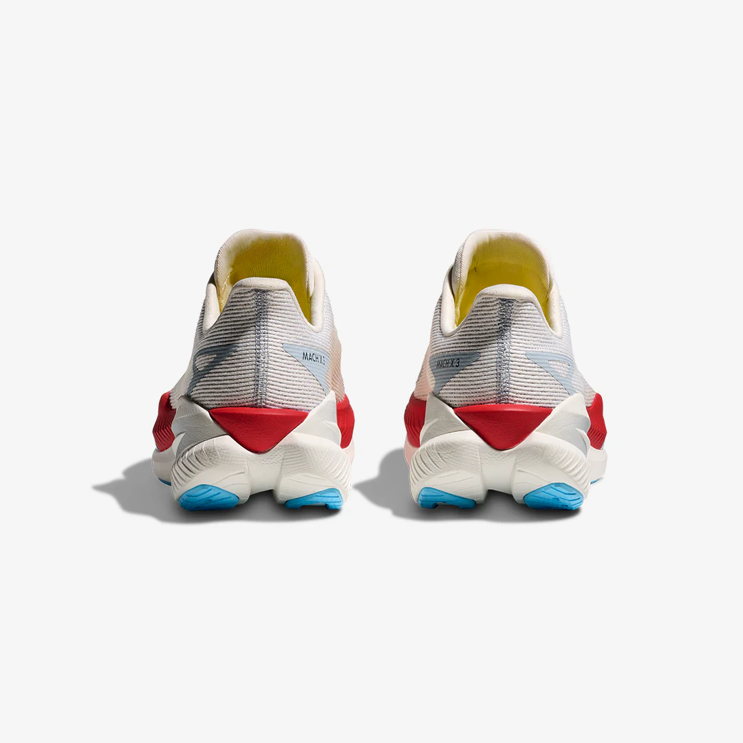 Hoka Men's Mach X 3 "White/Alabaster" - Image 5