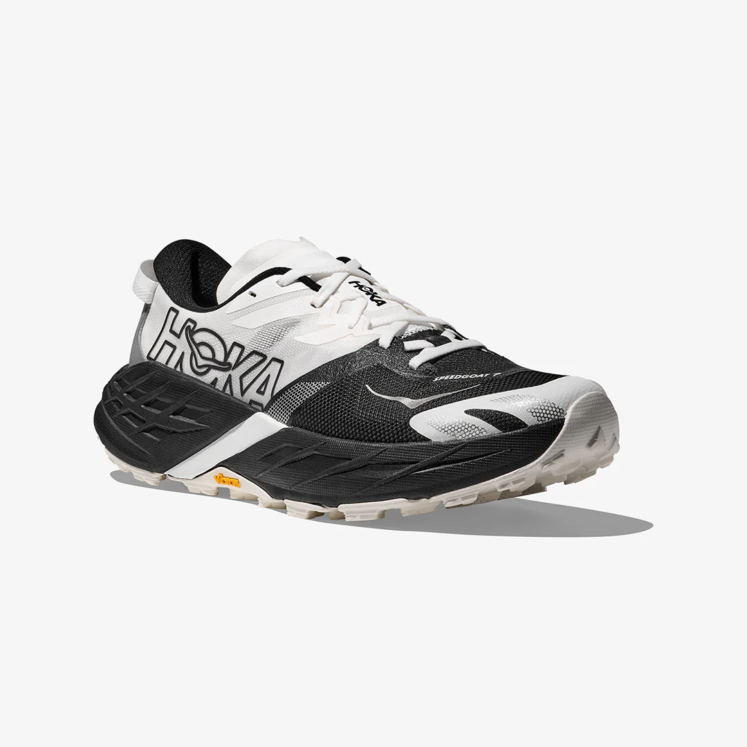 Hoka Men's Speedgoat 7 "Black/White" - Image 4