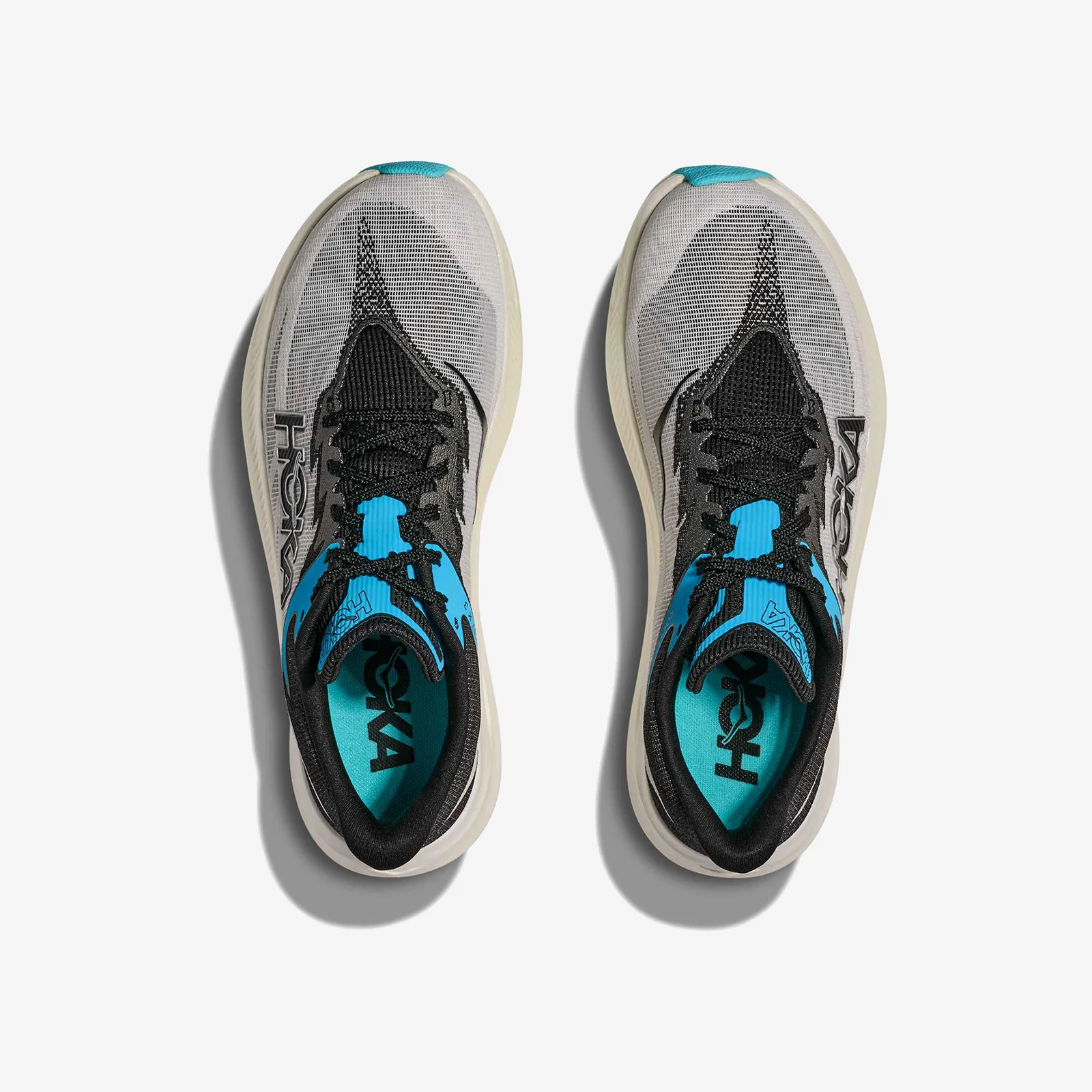 Hoka Unisex Rocket X 3 "White/Black" - Image 3