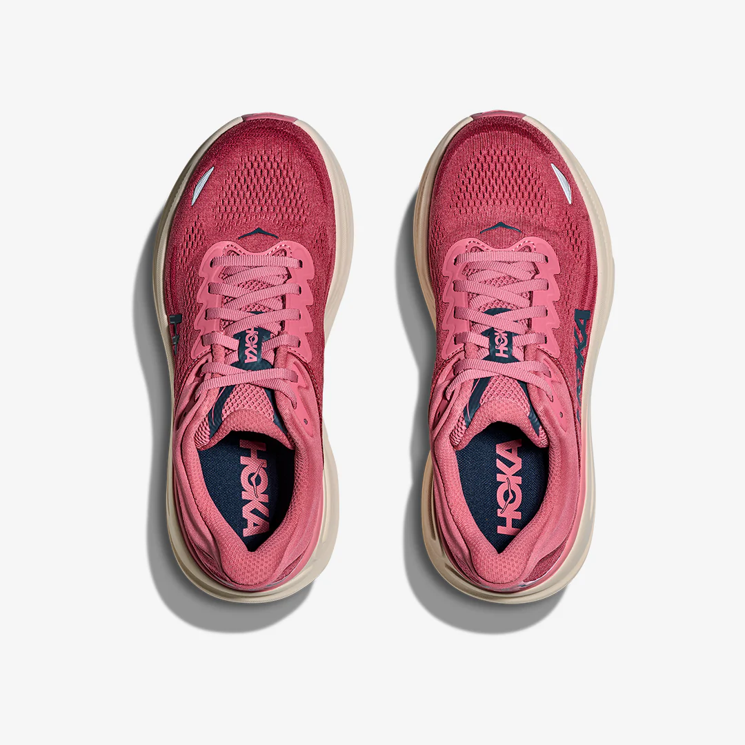 Hoka Women's Bondi 9 "Lingonberry/Cranberry" - Image 3
