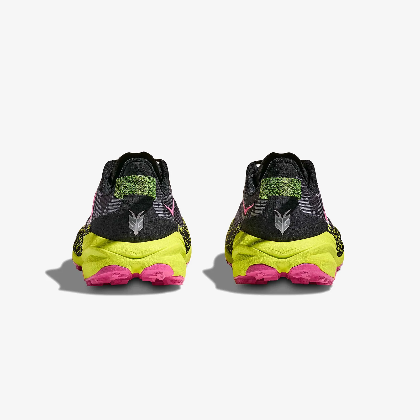 Hoka Women's Speedgoat 6 "Black/Neon Hoka Citrus" - Image 5