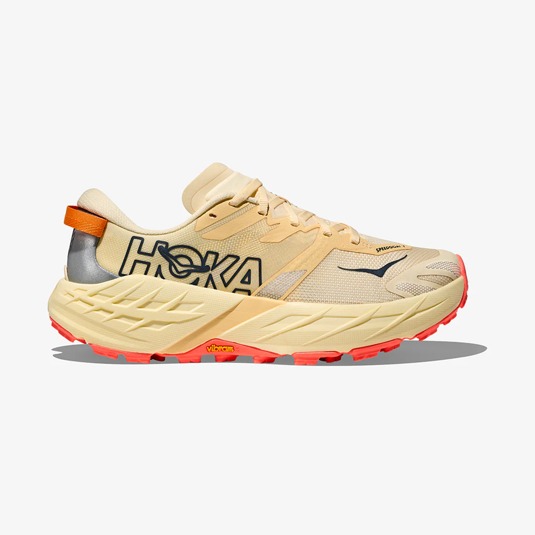 Hoka Women's Speedgoat 7 "Vintage Yellow/Neon Flame"