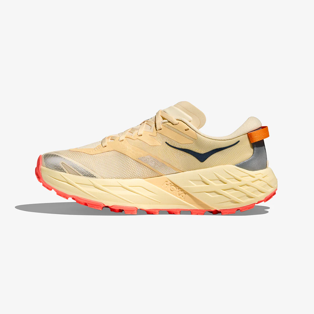 Hoka Women's Speedgoat 7 "Vintage Yellow/Neon Flame" - Image 2
