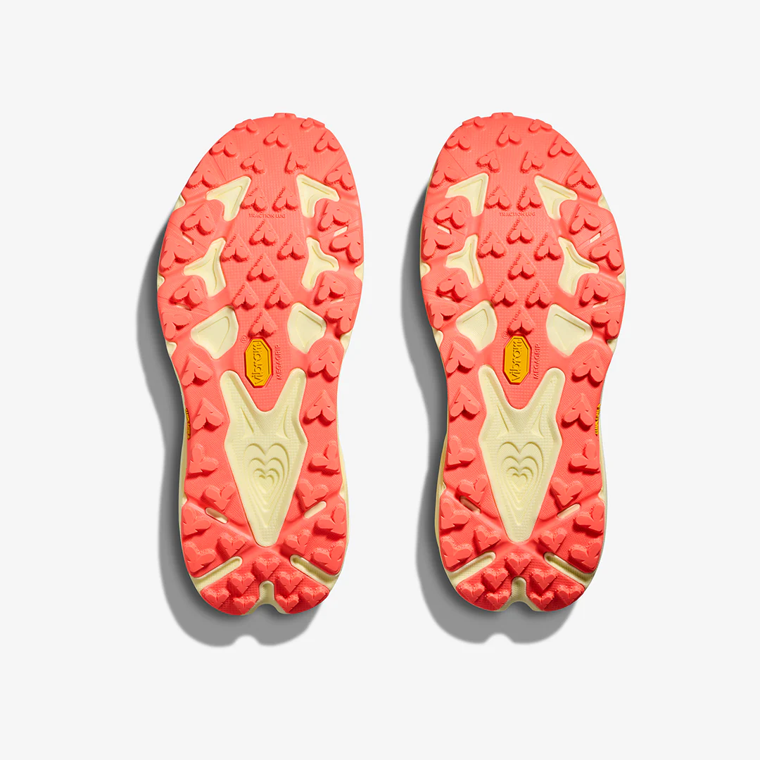 Hoka Women's Speedgoat 7 "Vintage Yellow/Neon Flame" - Image 6