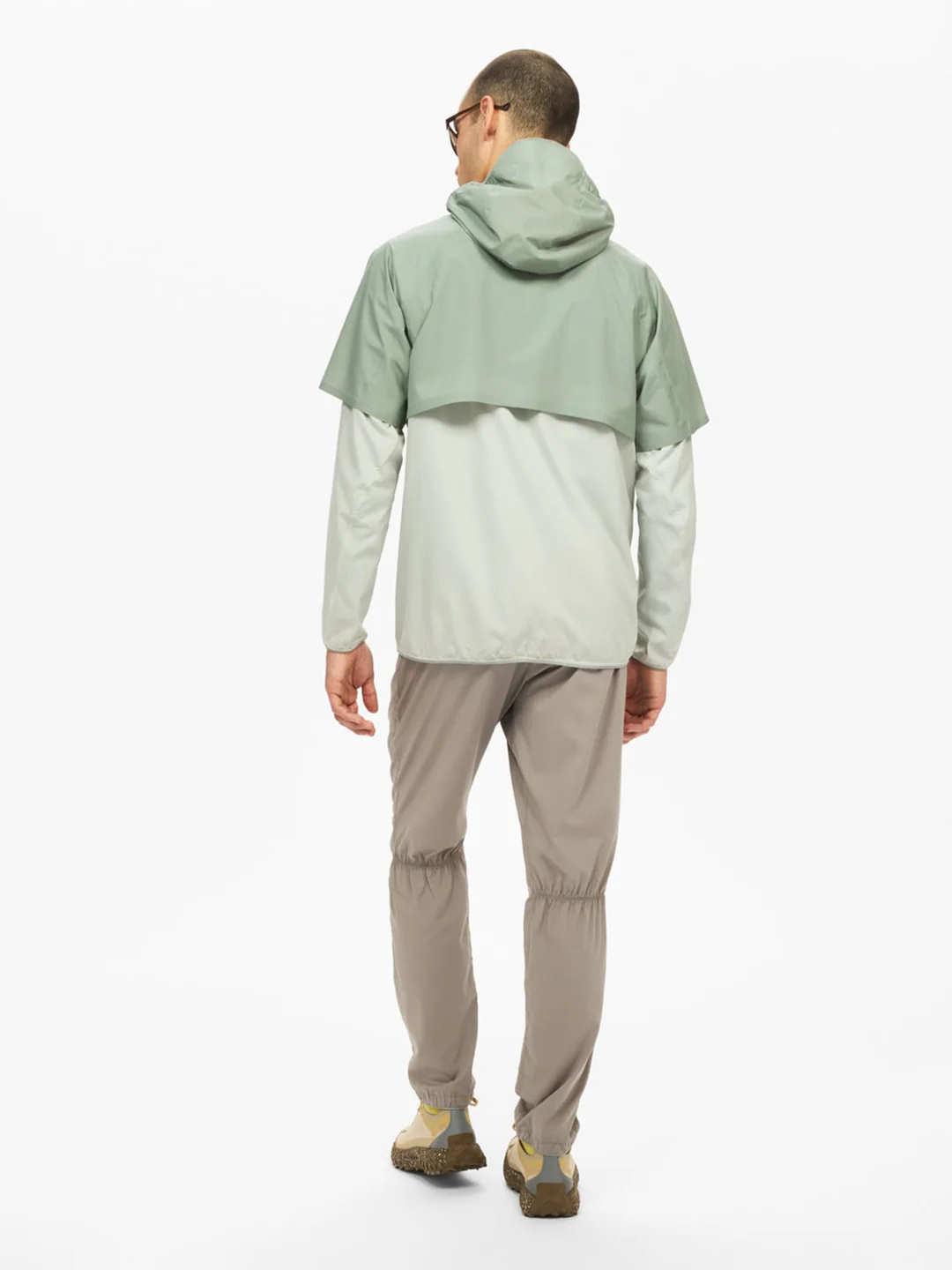 Klattermusen Men's Vidre Hood Jacket "Faded Green" - Image 5