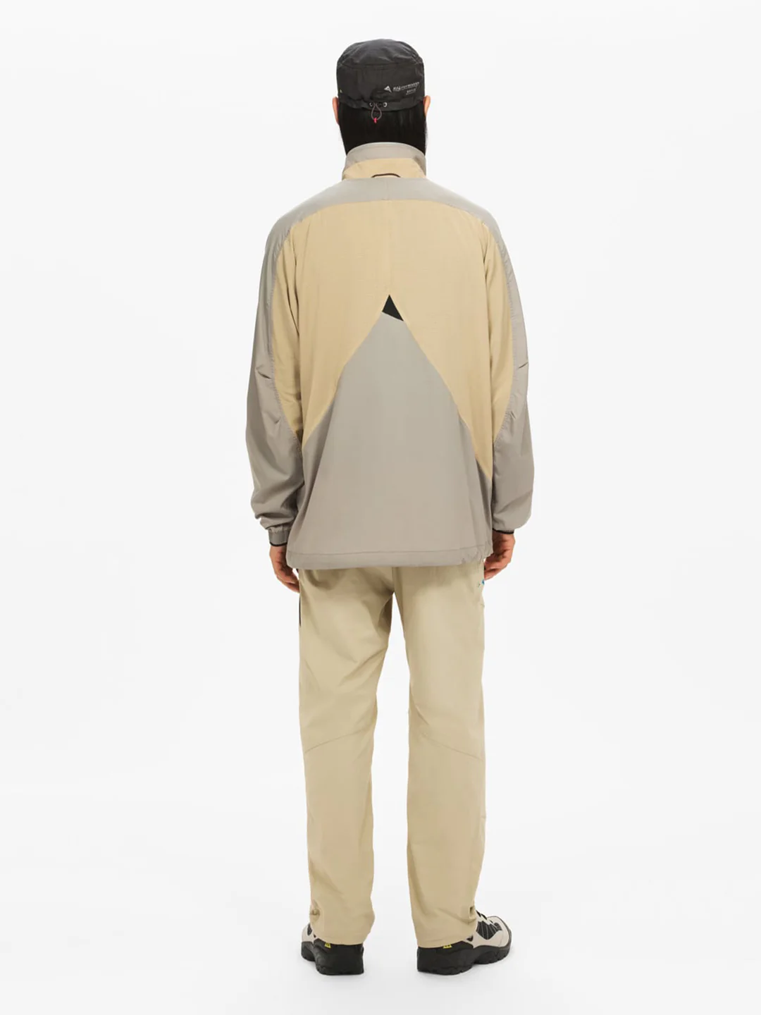 Klattermusen Men's Vingner Anorak "Ridge Grey/Dune" - Image 5