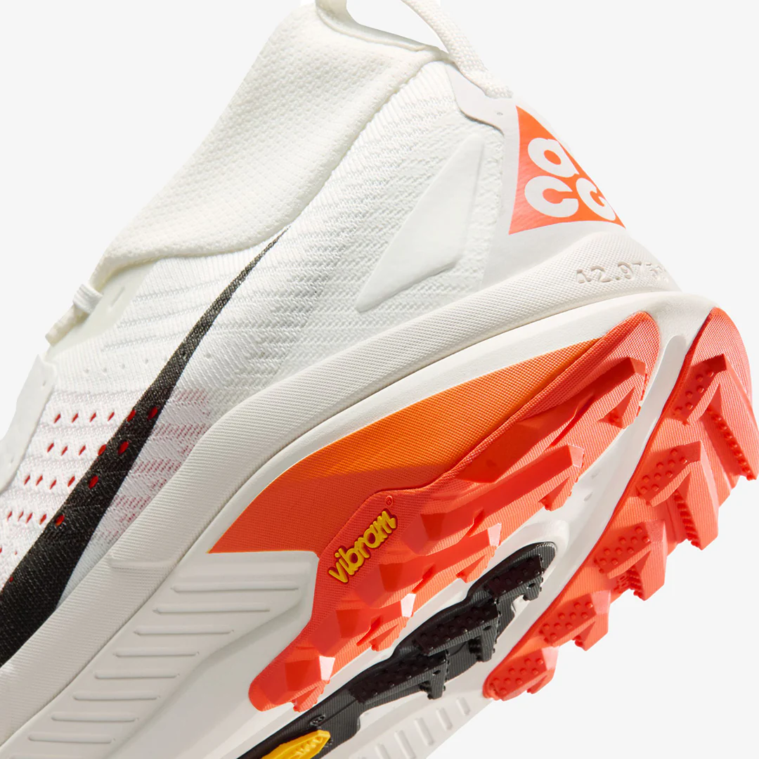 Nike Men's ACG Zegama "Summit White/Safety Orange" - Image 8