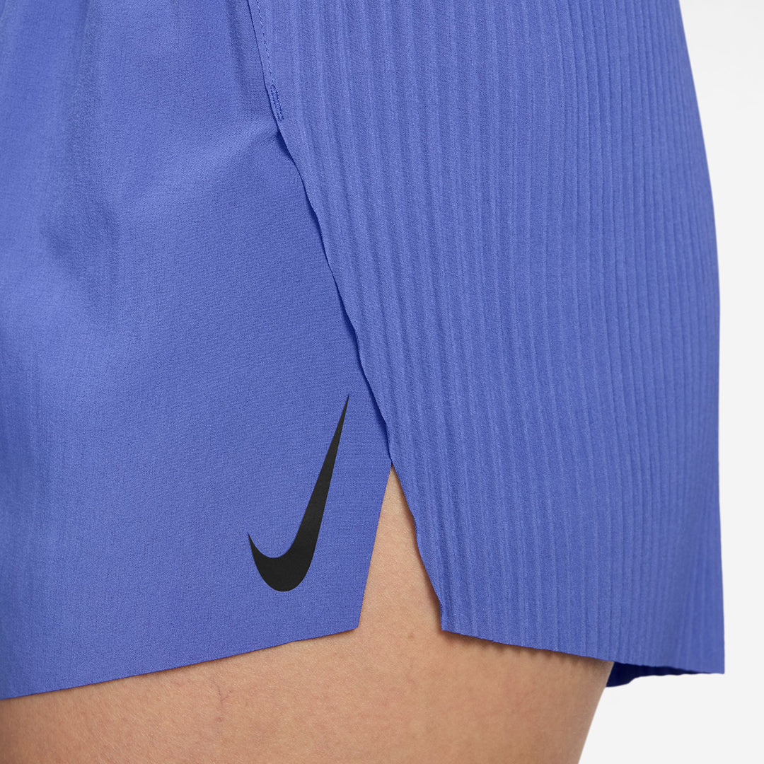 Nike Women's NK Aeroswift DFADV MR 3 Inch Shorts "Sapphire" - Image 3