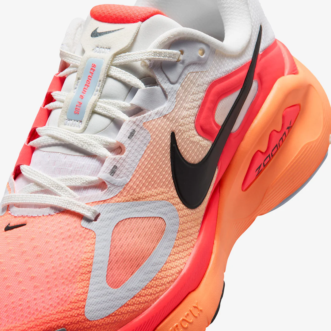 Nike Women's Structure Plus "White/Hot Lava" - Image 7