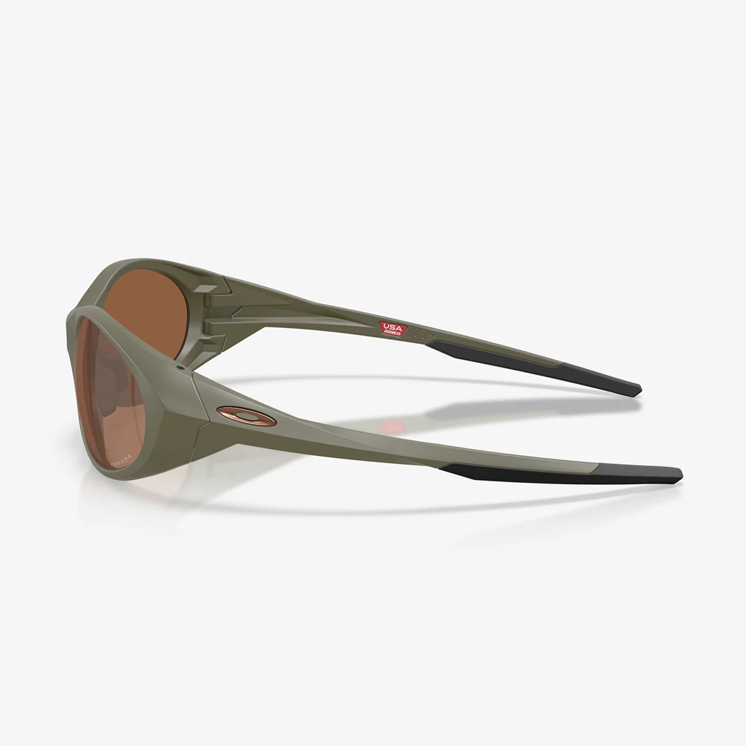 Oakley Eye Jacket Redux Sunglasses "Mt Moss w/ Prizm Tungsten" - Image 3