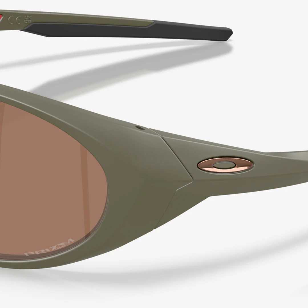 Oakley Eye Jacket Redux Sunglasses "Mt Moss w/ Prizm Tungsten" - Image 4