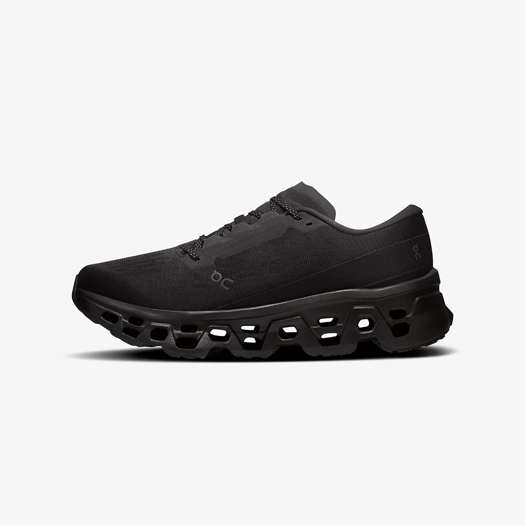 On Men's Cloudmonster 3 "Black/Black" - Image 4