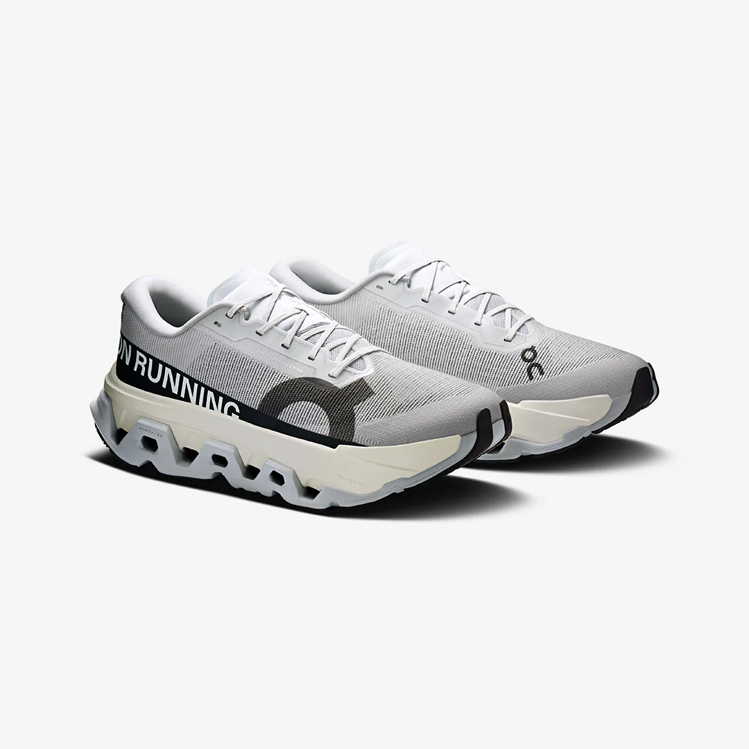 On Men's Cloudmonster 3 Hyper "Glacier/Black" - Image 2