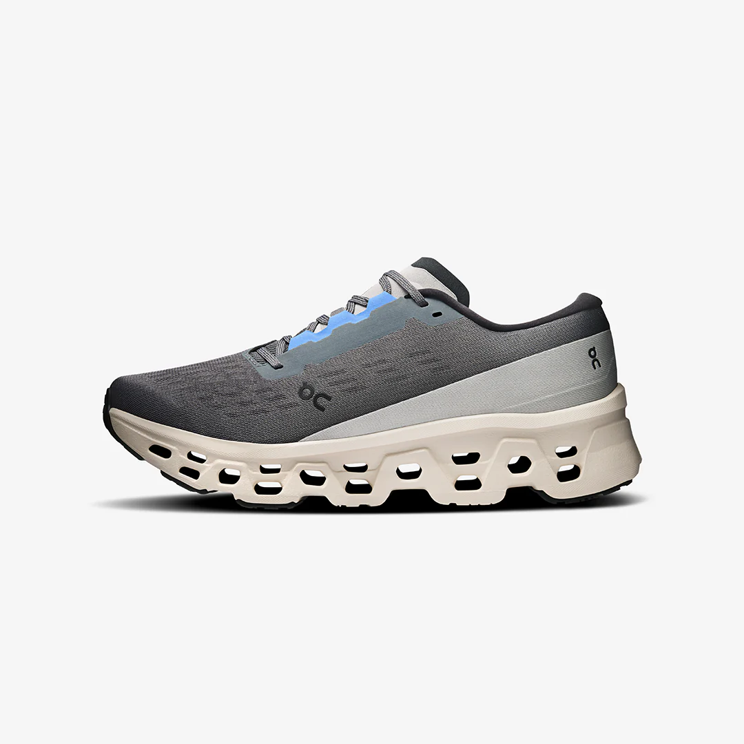 On Men's Cloudmonster 3 "Rock/Silver" - Image 4