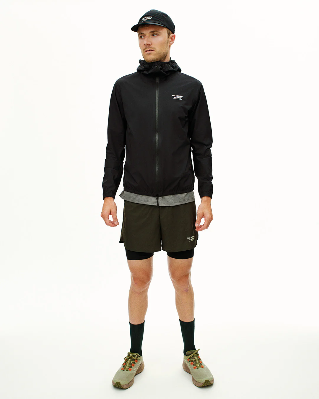Pas Normal Studios Balance Pertex® Shield Air 3-Layer Rain Jacket "Black" - Image 5