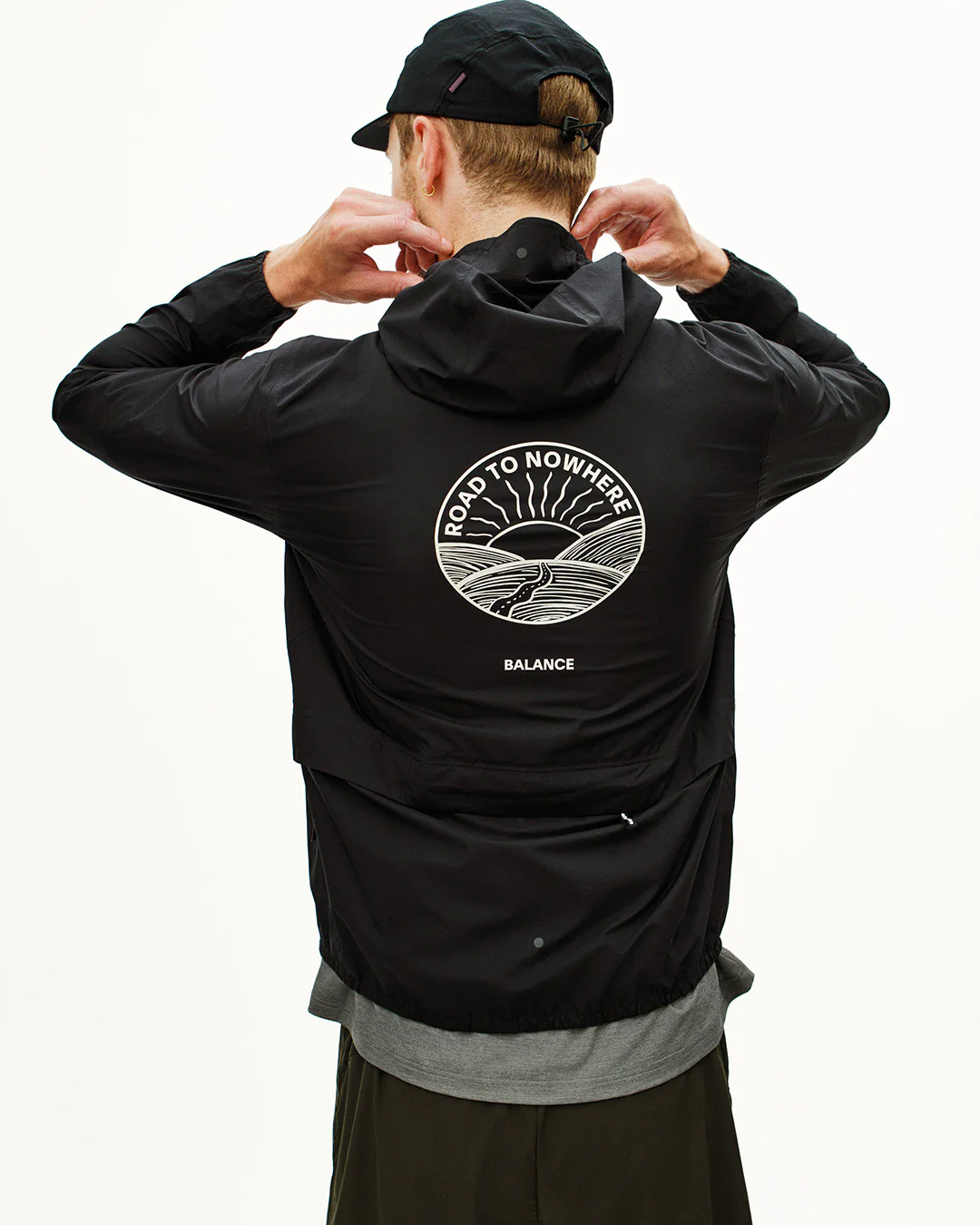 Pas Normal Studios Balance Pertex® Shield Air 3-Layer Rain Jacket "Black" - Image 6