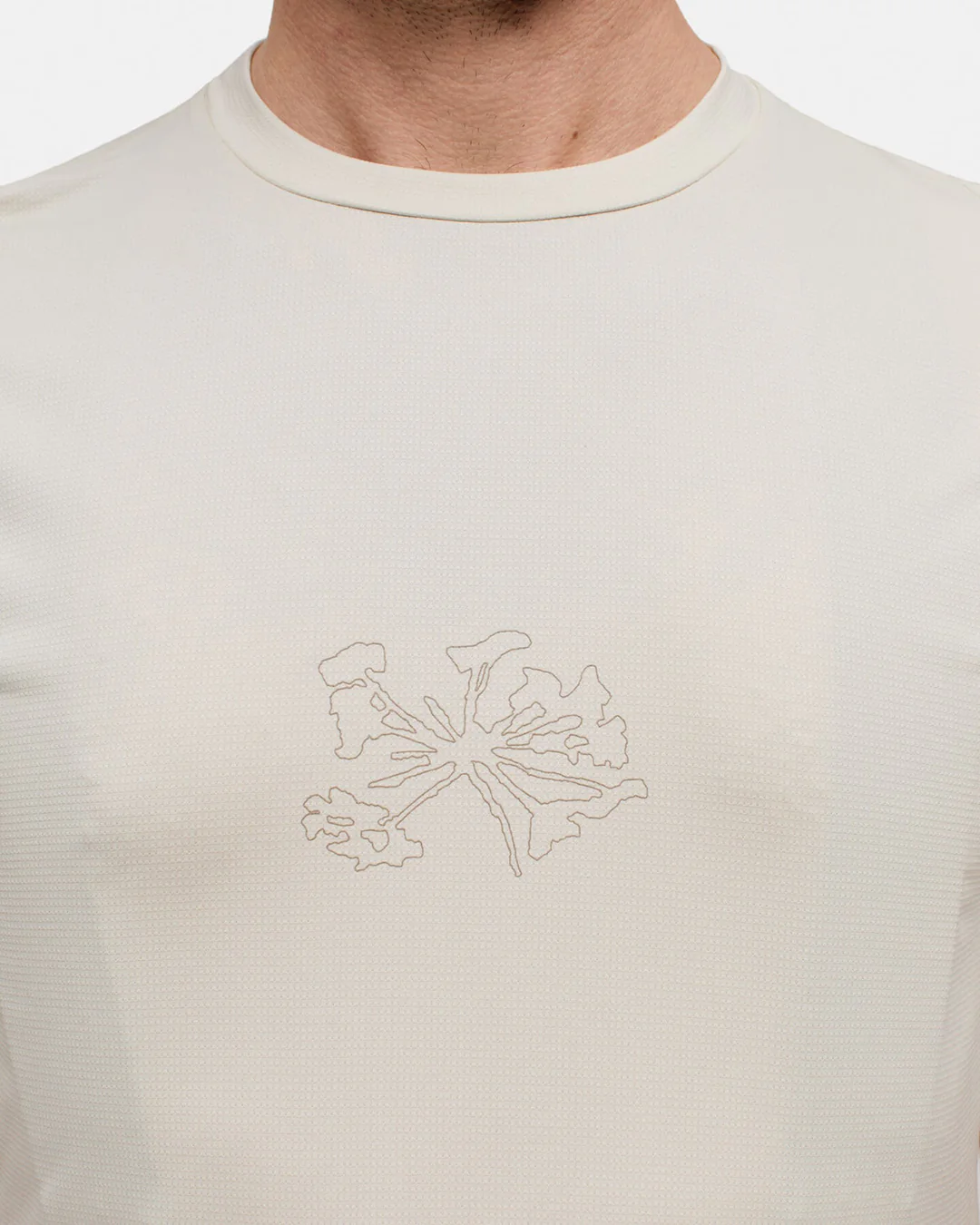 Portal Men's Lateral Peak SS Tee "Bone White" - Image 5