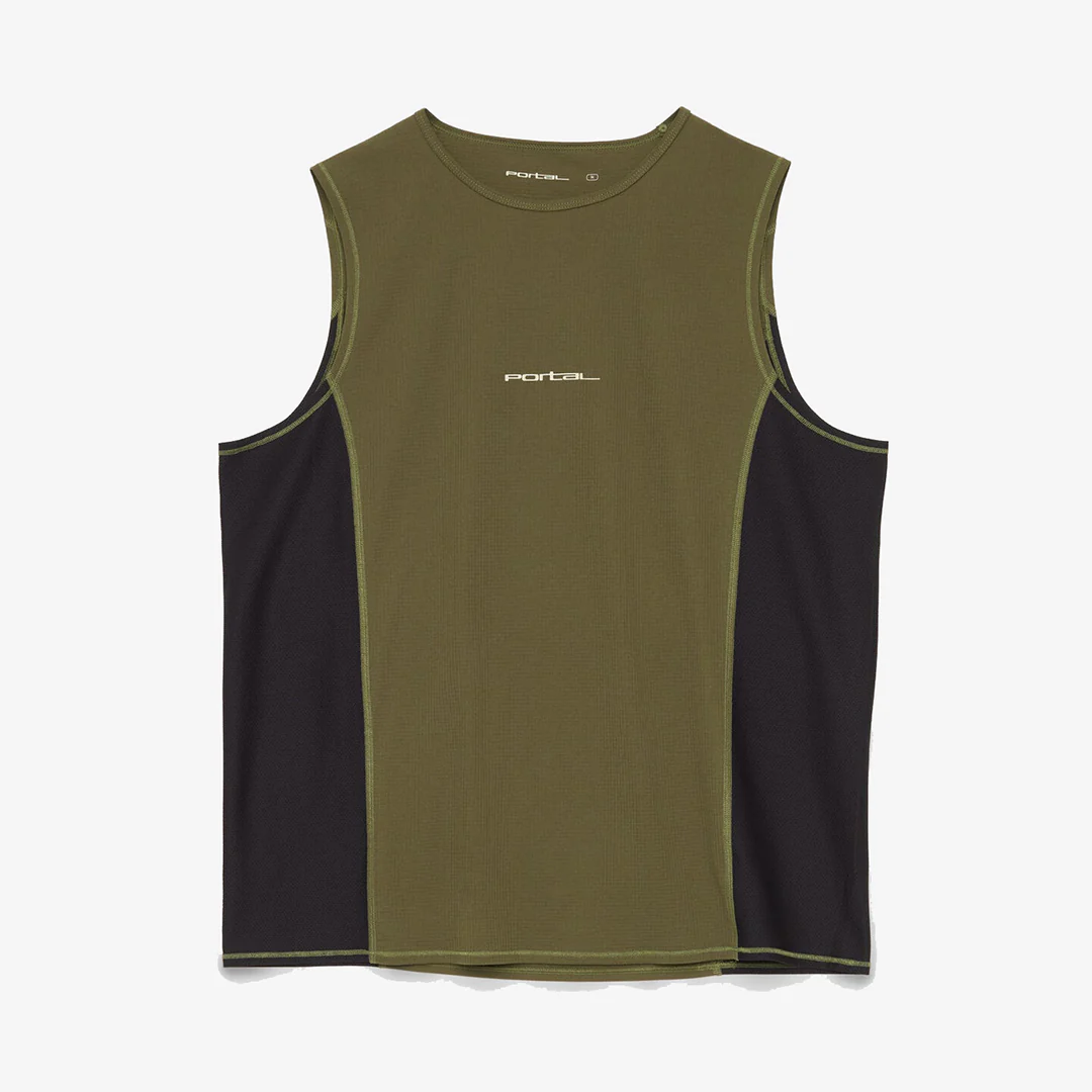 Portal Men's Range Light Tank "Dark Olive/Black Beauty"