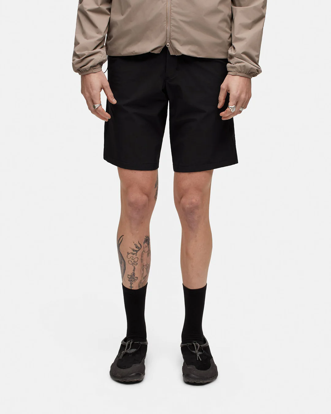 Portal Men's Traka Softshell Shorts "Black Beauty" - Image 2