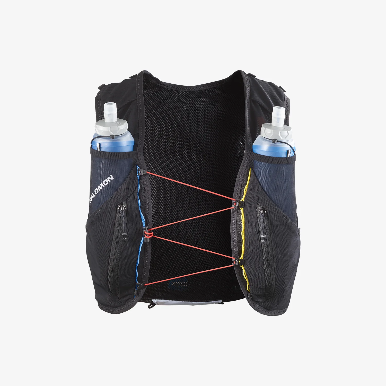 Salomon ADV Skin 12 Race Flag Hydration Vest Set "Black/White" - Image 2
