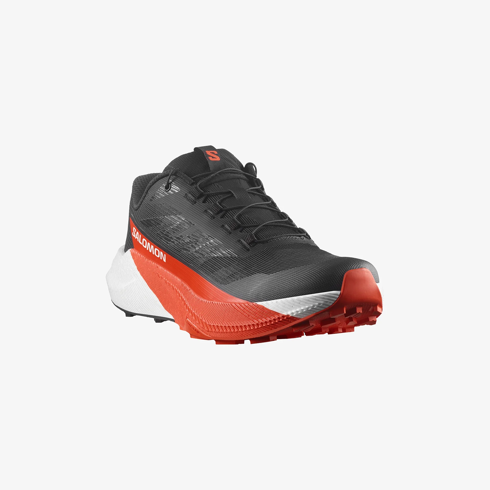 Salomon Men's Pulsar "Black/Cherry Tomato" - Image 3