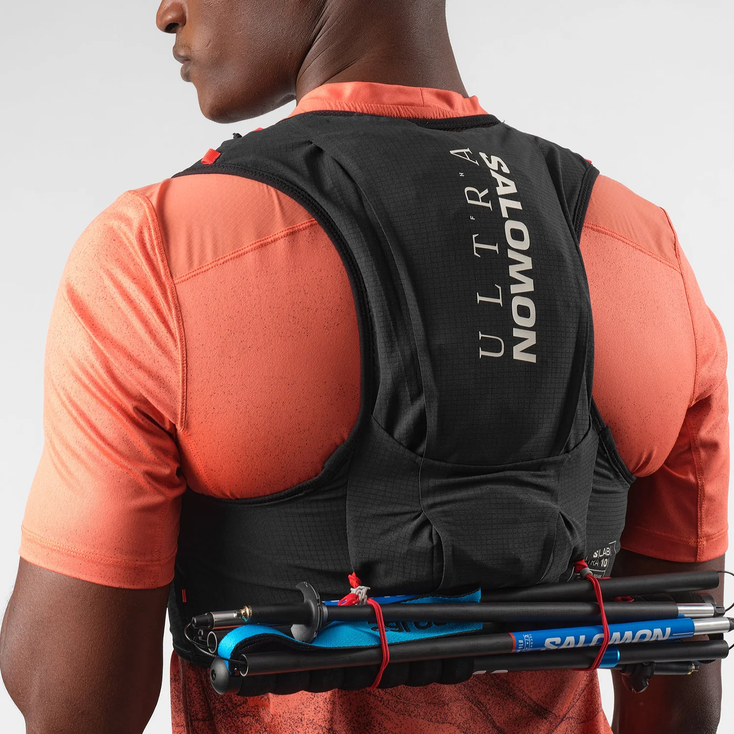 Salomon S/LAB Ultra 10 Hydration Vest Set "Black" - Image 5
