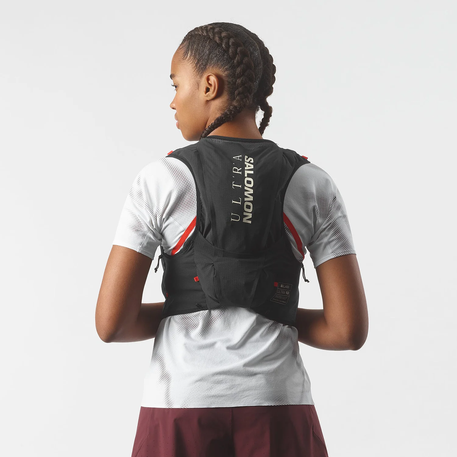 Salomon S/LAB Ultra 10 Hydration Vest Set "Black" - Image 7