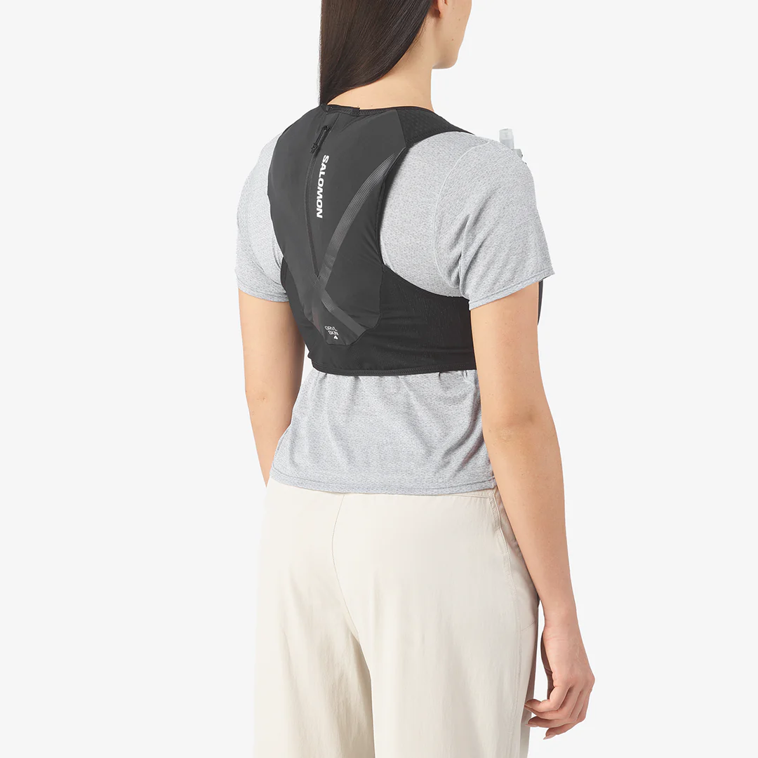 Salomon Unisex GRVL Skin 4 Hydration Vest Set "Black" - Image 4