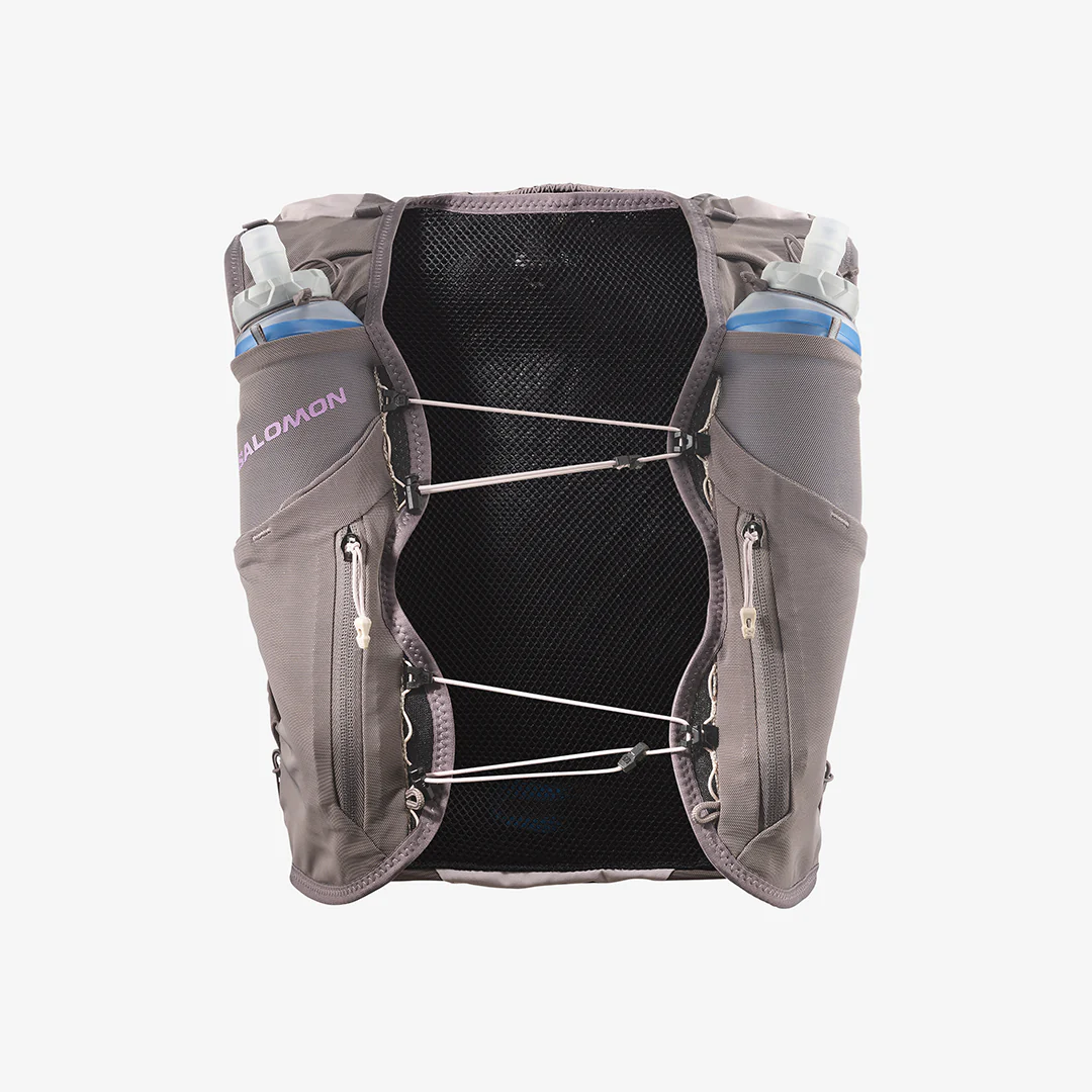 Salomon Women's ADV Skin 12 Gradient Hydration Vest Set "Iron/Shadow Gray/Iris Orchid" - Image 2