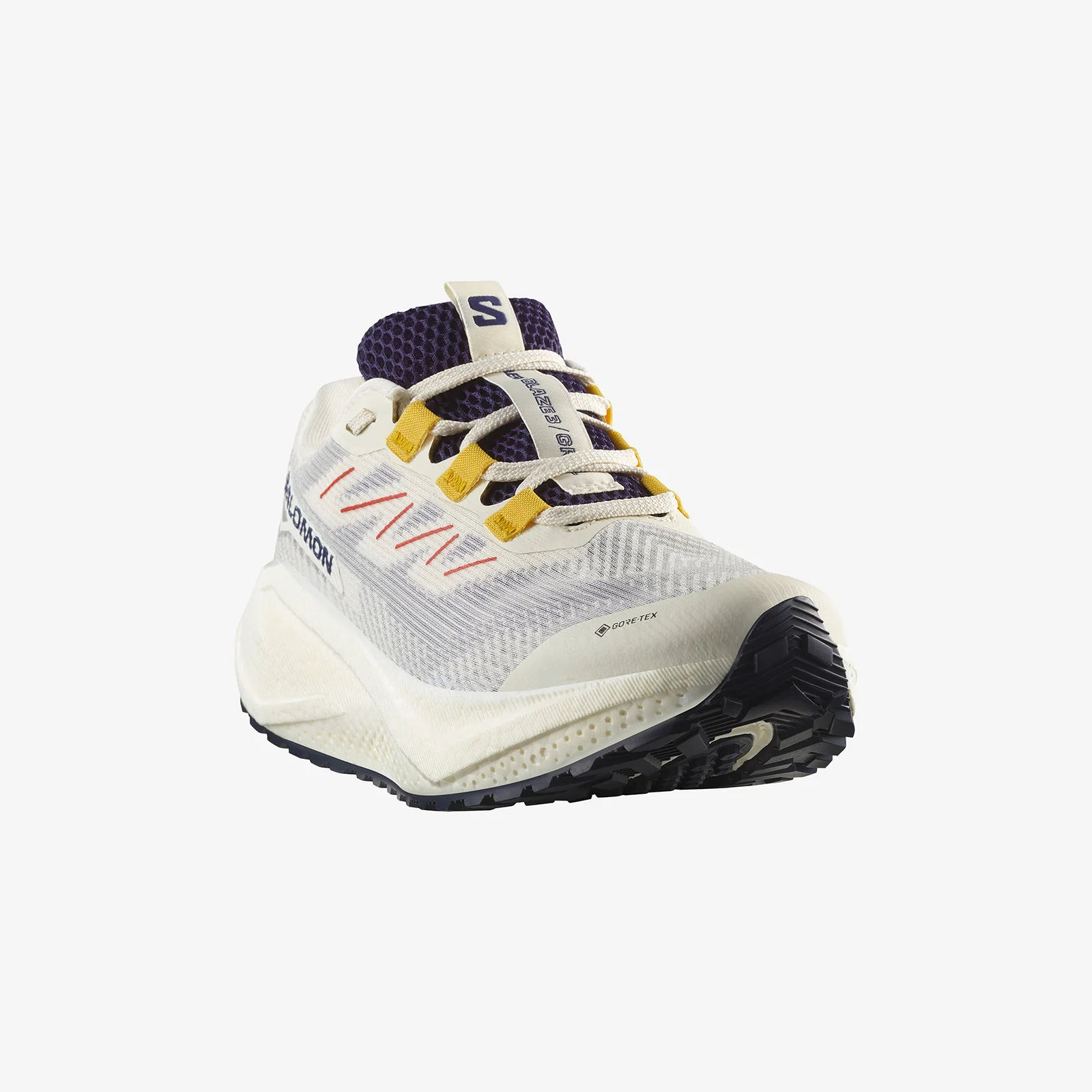 Salomon Women's Aero Blaze 3 GRVL GTX "Astral Aura/Lemon" - Image 3