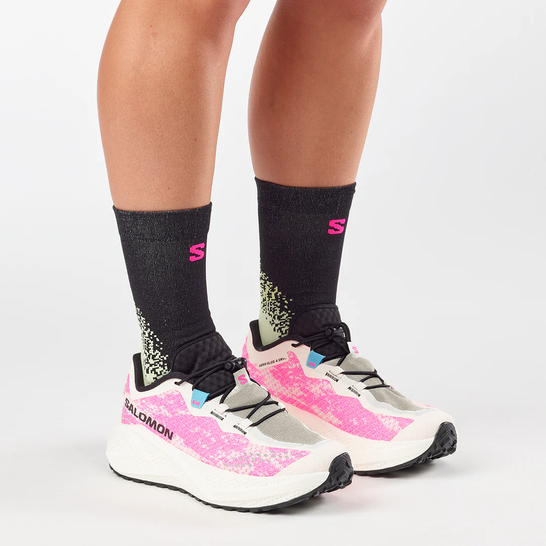 Salomon Women's Aero Glide 4 GRVL "Knockout Pink" - Image 3