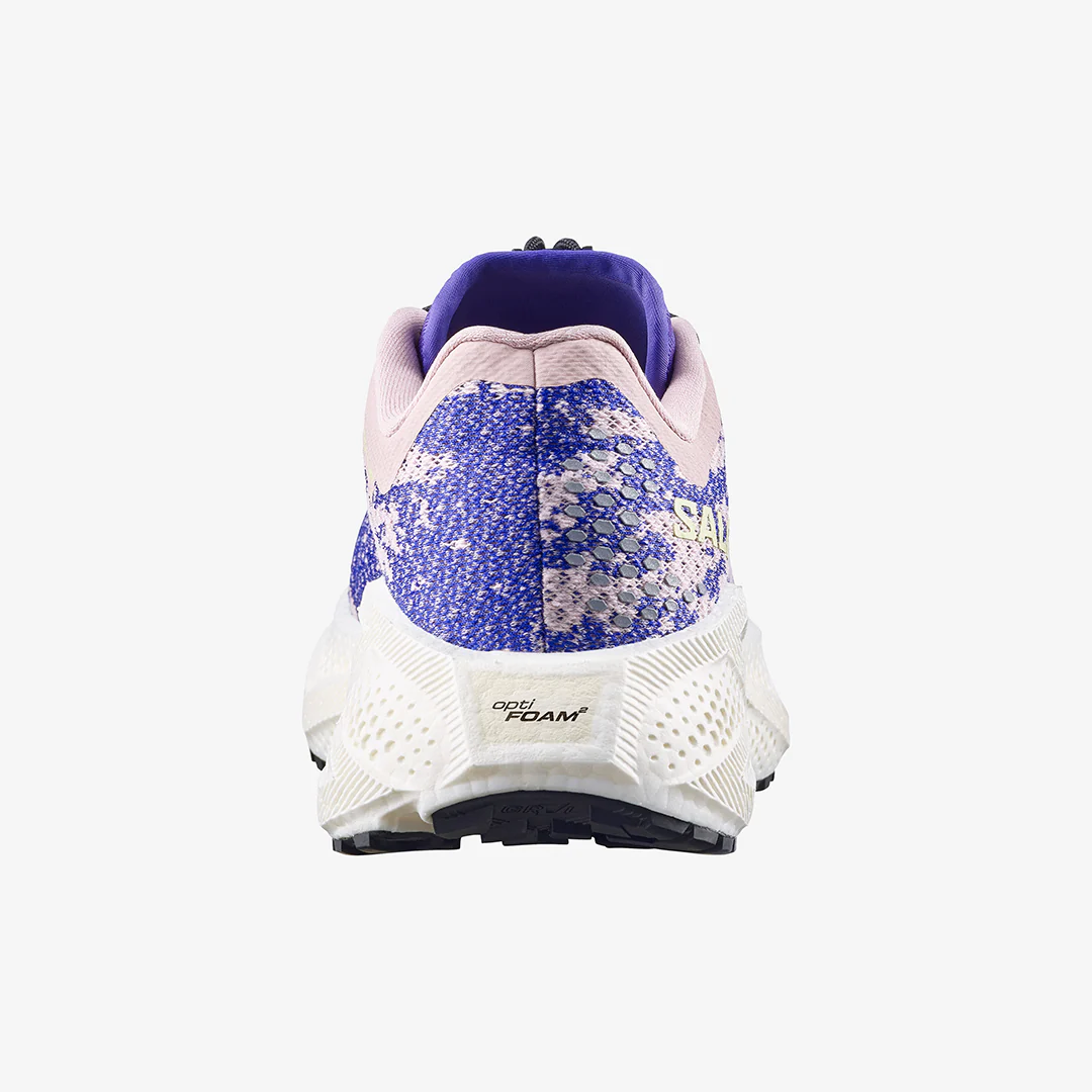 Salomon Women's Aero Glide 4 GRVL "Shadow Gray/Deep Blue/Butterfly" - Image 4