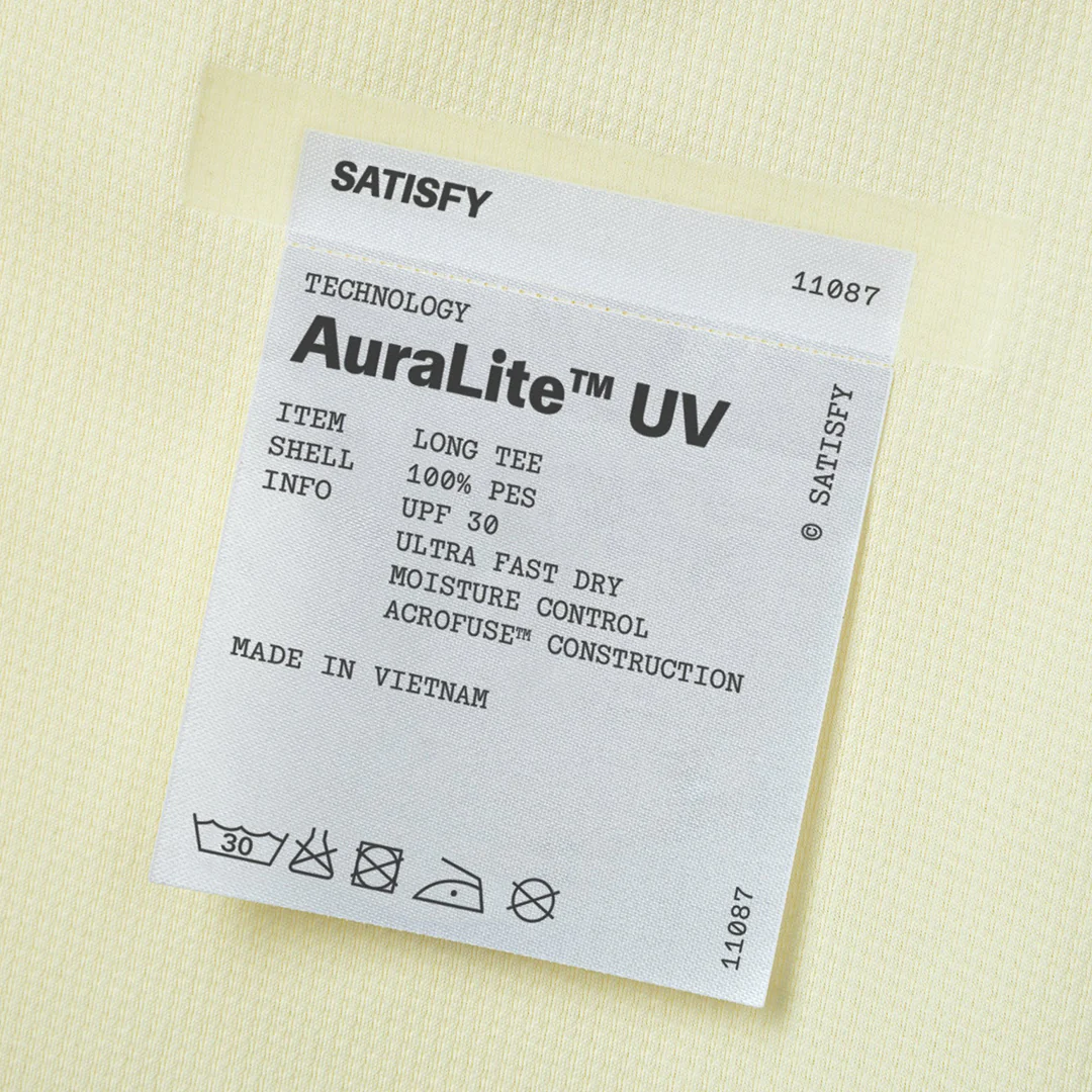 Satisfy Auralite™ UV Long Tee "Transparent Yellow" - Image 5