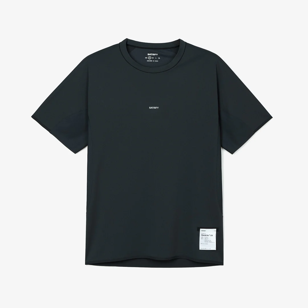 Satisfy Auralite™ UV T‑Shirt "Black"