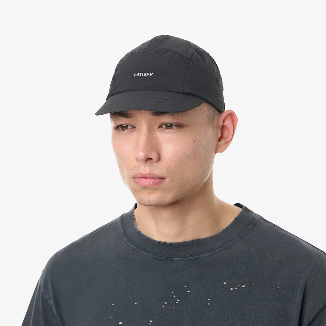 Satisfy Peaceshell™ Cordura® Trail Cap "Black" - Image 3