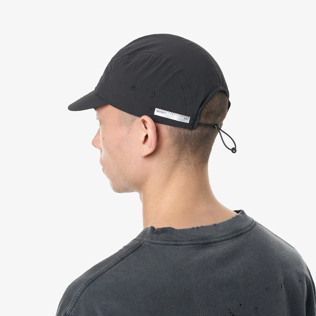 Satisfy Peaceshell™ Cordura® Trail Cap "Black" - Image 4
