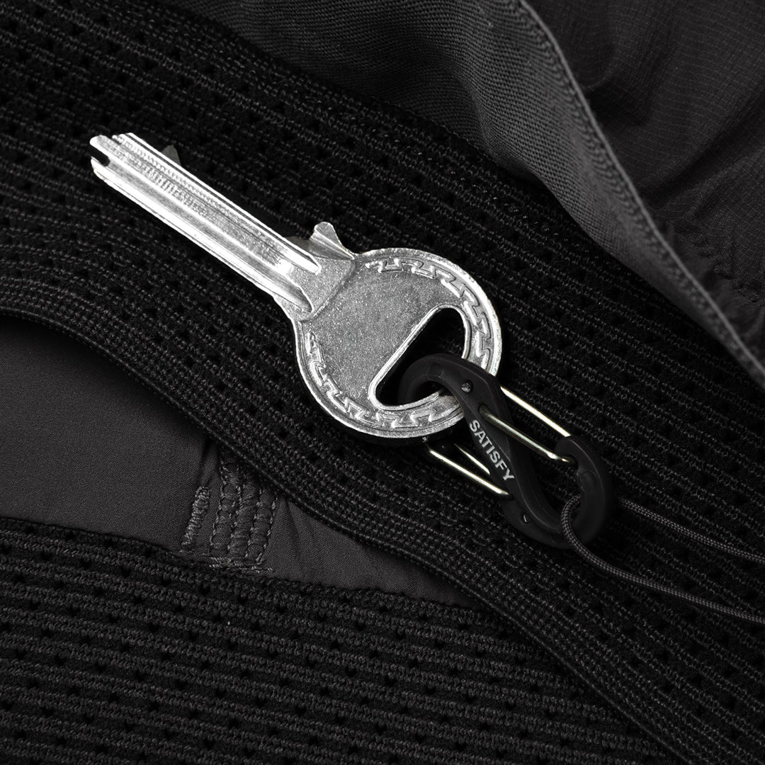 Satisfy Rippy™ Cordura 5" Trail Shorts "Black" - Image 7