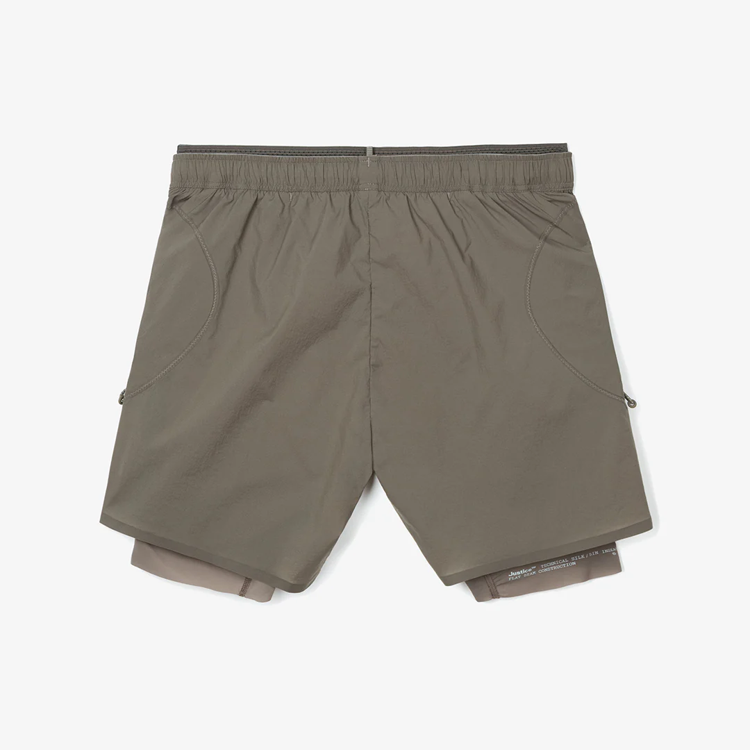 Satisfy Rippy™ Cordura 5" Trail Shorts "Morel" - Image 2