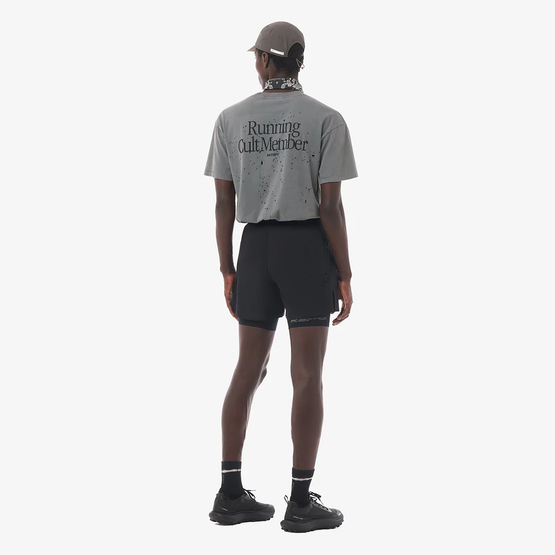Satisfy SpaceāO⢠5" Shorts "Black" - Image 4