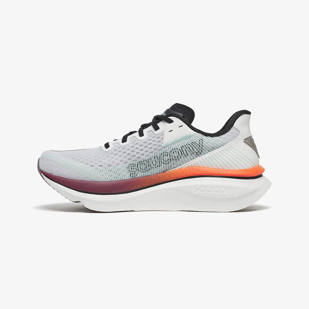 Saucony Men's Endorphin Azura "White/Crimson" - Image 4