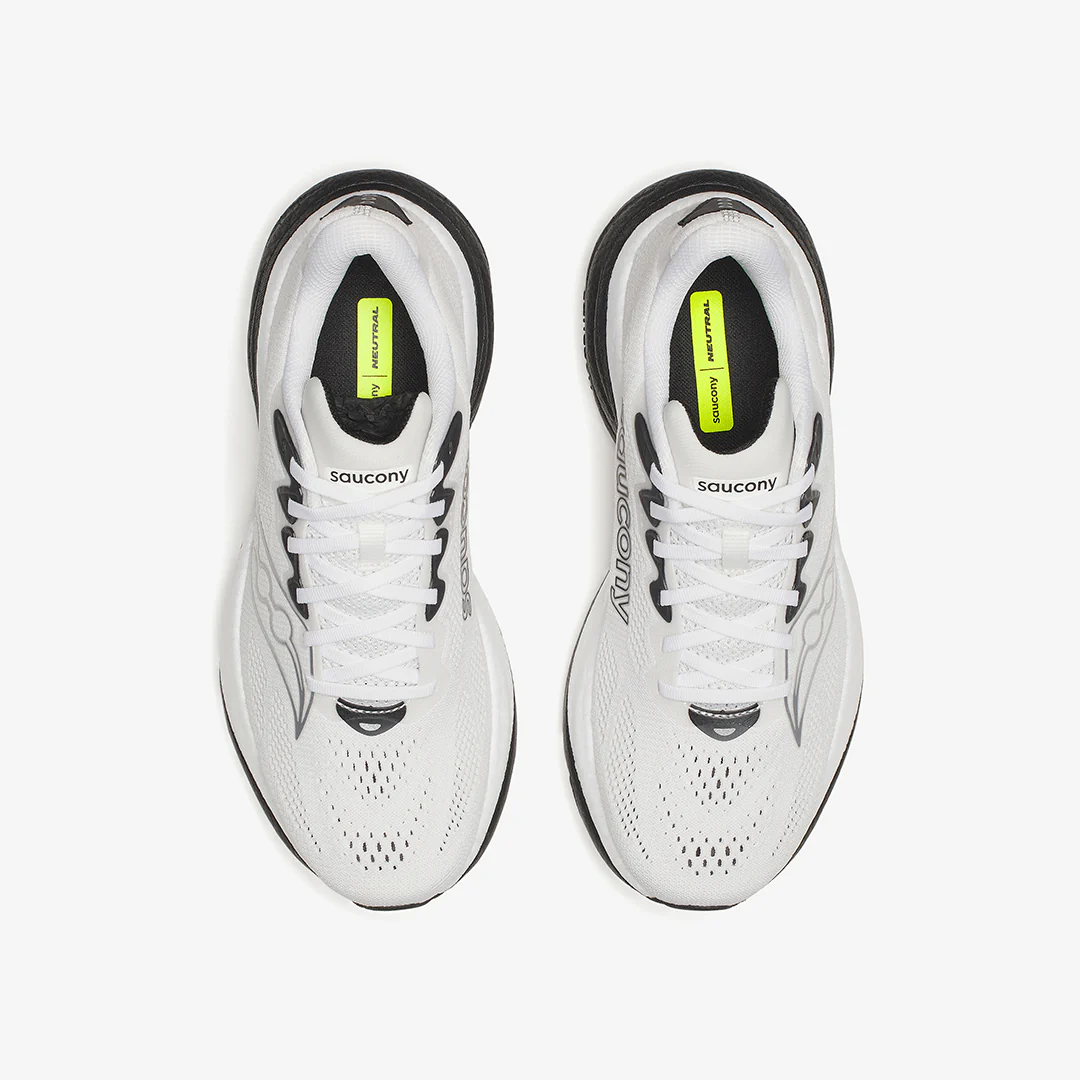 Saucony Men's Ride 19 "White/Black" - Image 3