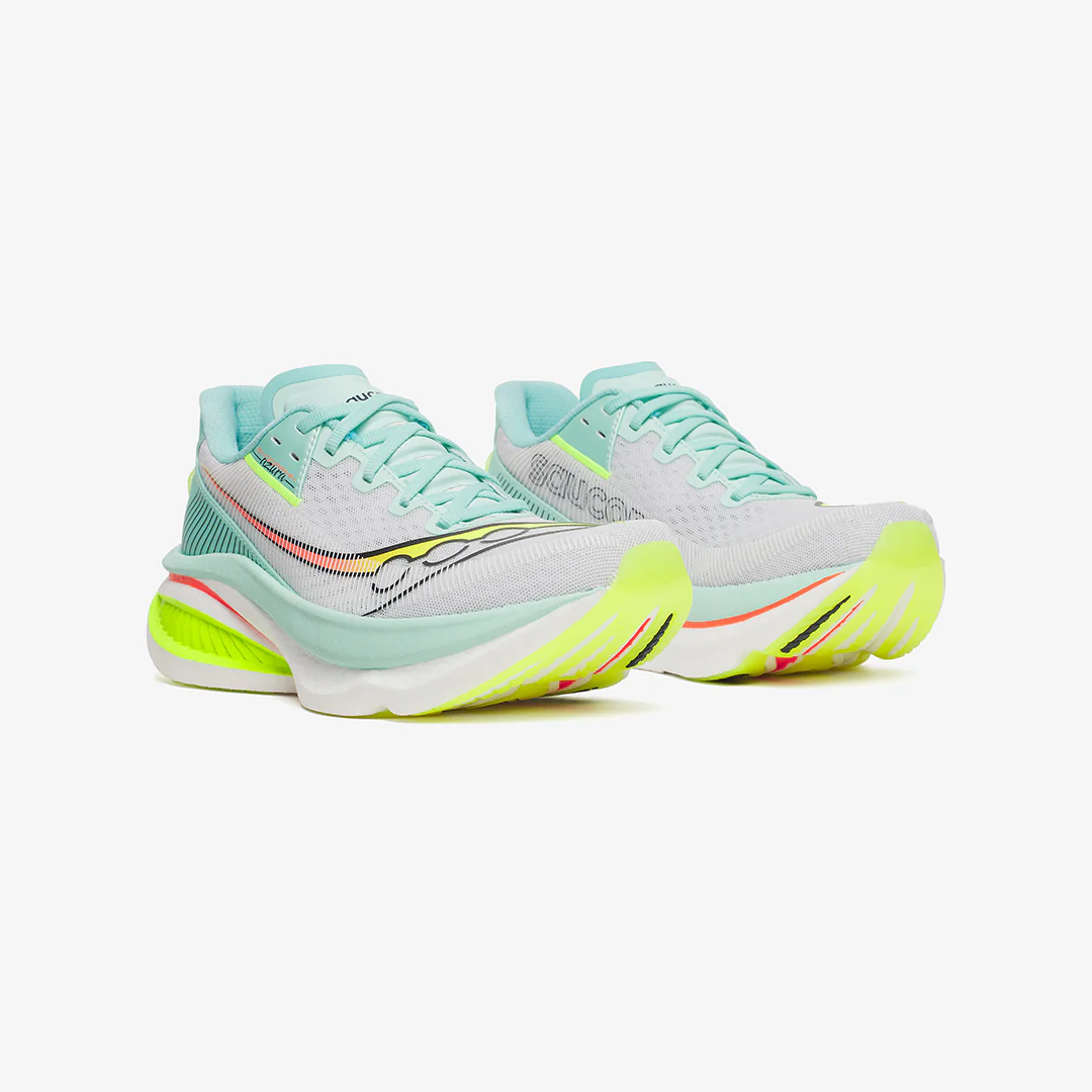 Saucony Women's Endorphin Azura "White/Splash" - Image 2