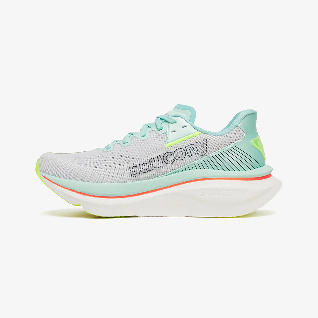 Saucony Women's Endorphin Azura "White/Splash" - Image 4