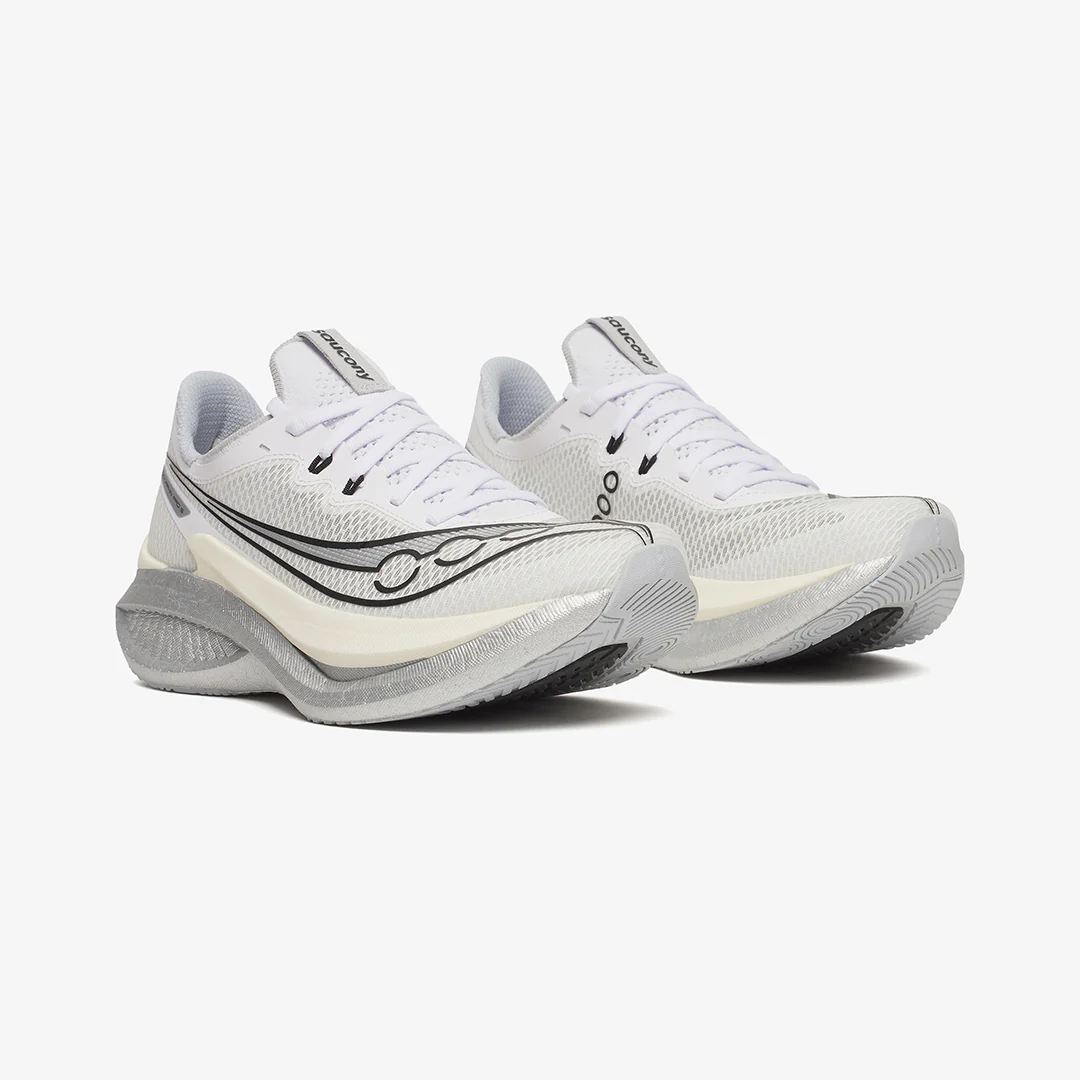 Saucony Women's Endorphin Pro 5 "White/Black" - Image 2