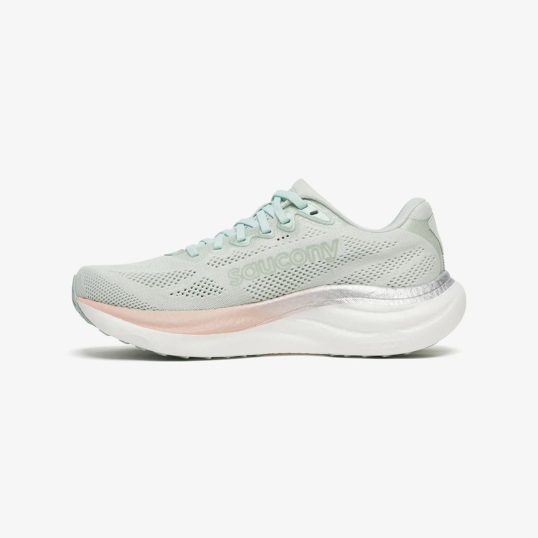 Saucony Women's Ride 19 "Mist/Cameo" - Image 4