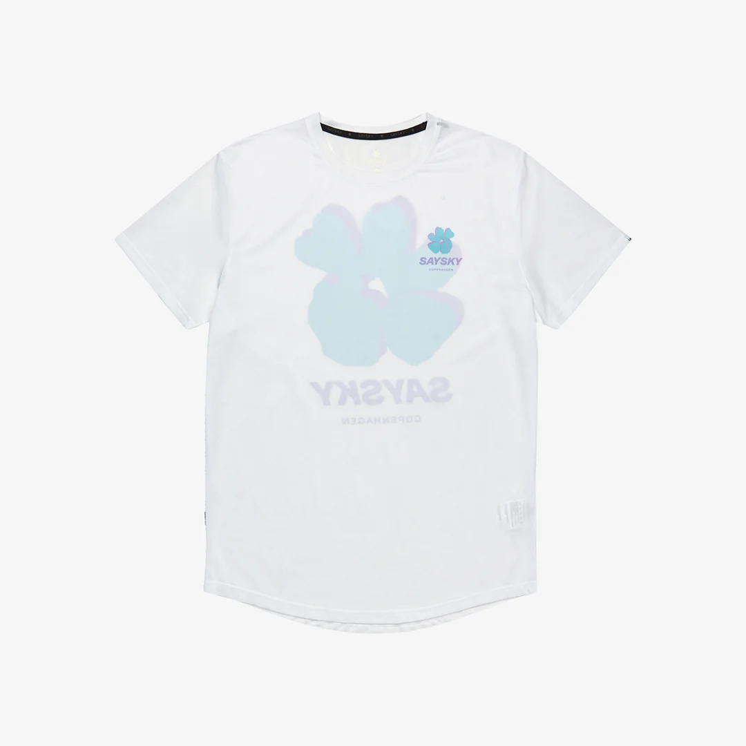 Saysky Men's Flower Combat T-Shirt "White"