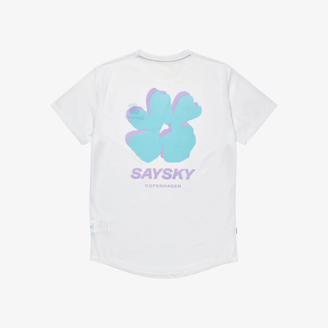Saysky Men's Flower Combat T-Shirt "White" - Image 2