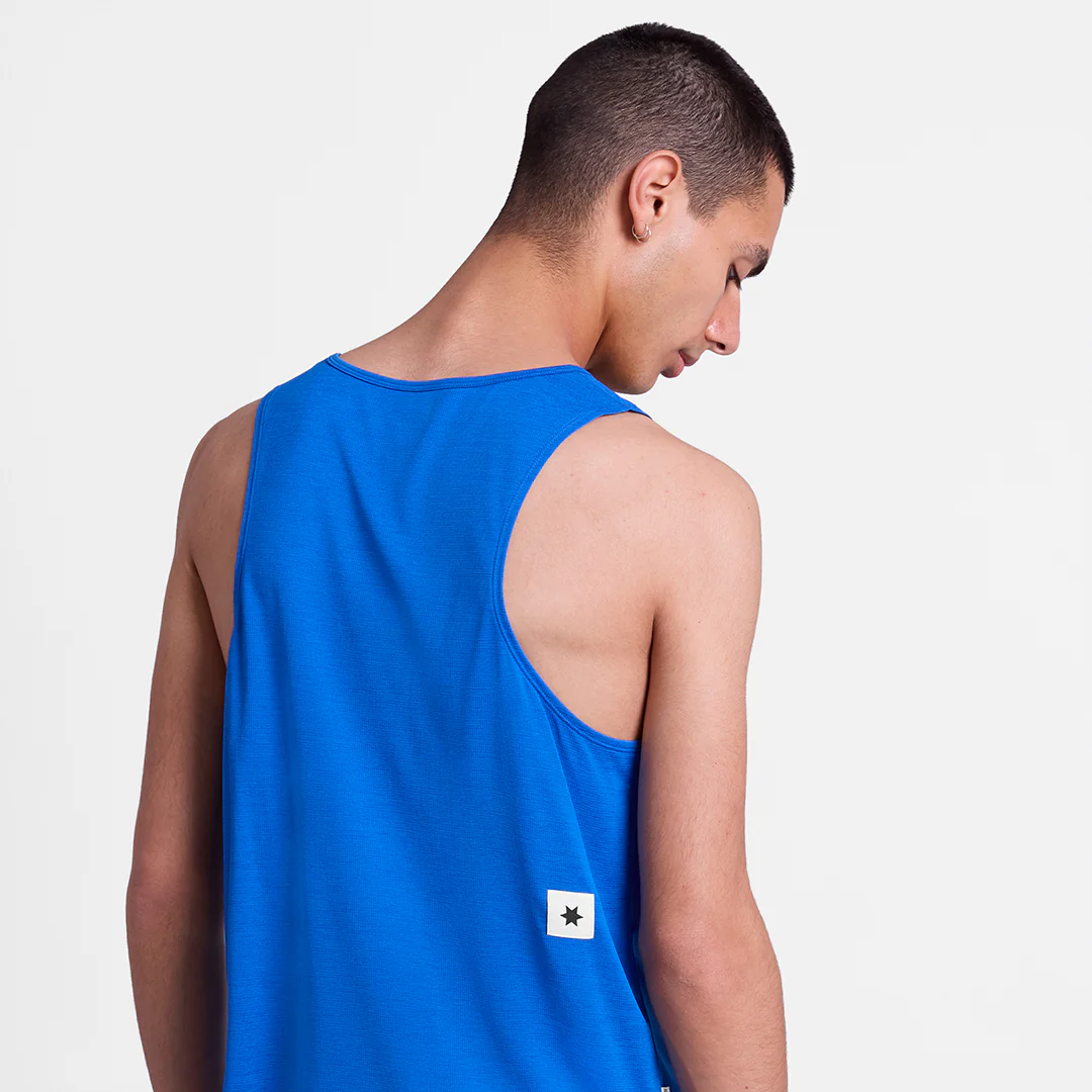 Saysky Men's Logo Combat Pro Singlet "Blue" - Image 4