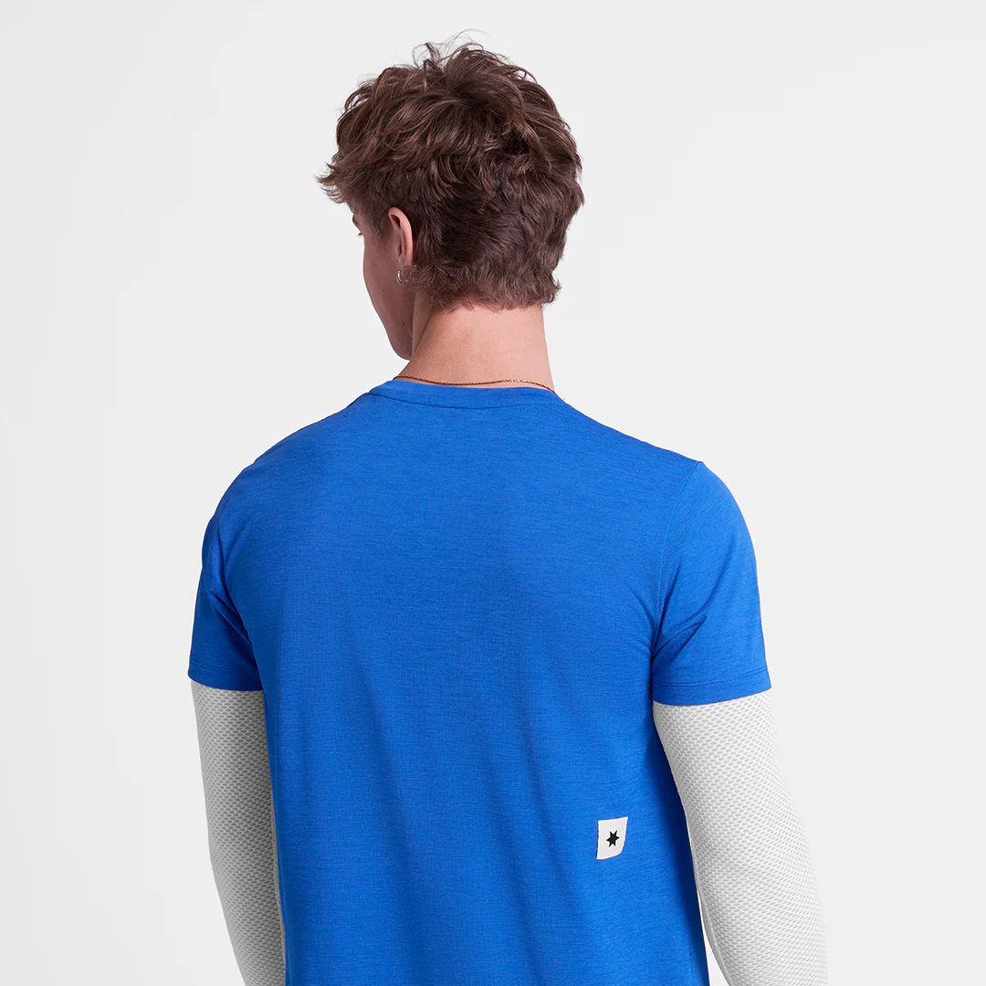 Saysky Men's Logo Combat Pro T-Shirt "Blue" - Image 4